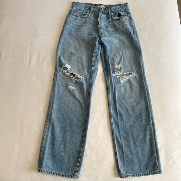 GRLFRND Denim - GRLFRND Bella Low Rise Boyfriend Jeans